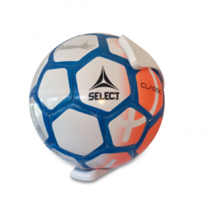 BallOnWall fodboldholder i hvid plast
