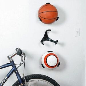 BallOnWall fodboldholder i sort plast