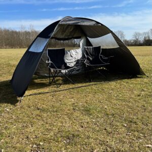 Freeplay Pop Up TeamPod Tilskuertelt 2-4 Personer – Sort