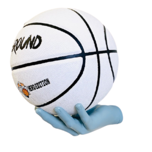 BallOnWall boldhånd til bolde i grå